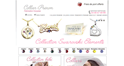 Desktop Screenshot of collier-prenom.com